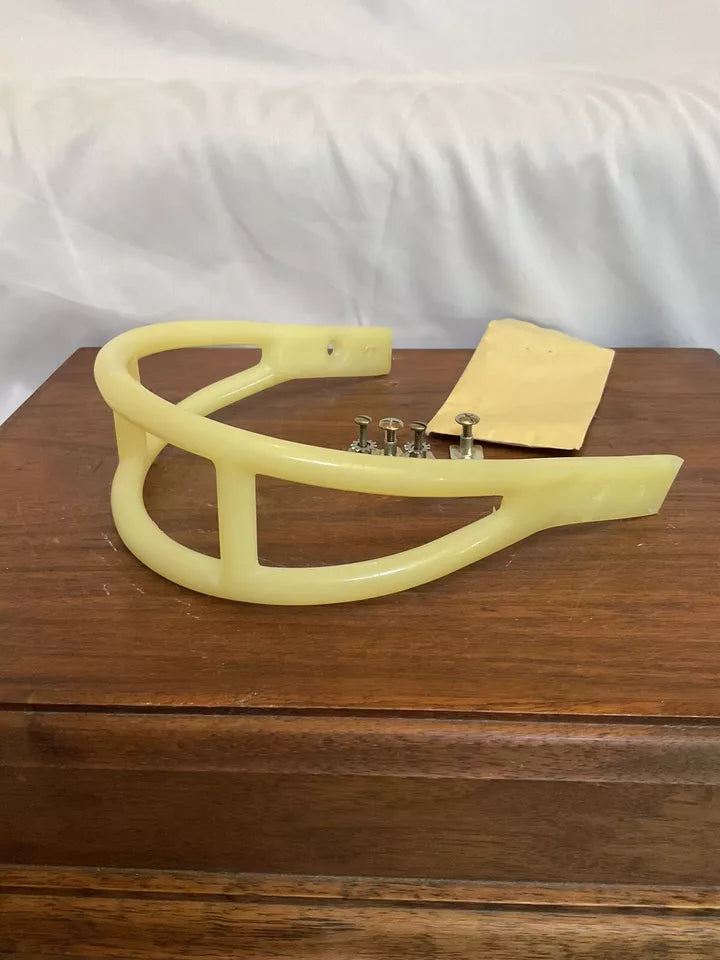 ORIGINAL Marietta Model 201 Large 2-Bar 1950-1960s Football Helmet Facemask NIP  WESTBROOKSPORTSCARDS