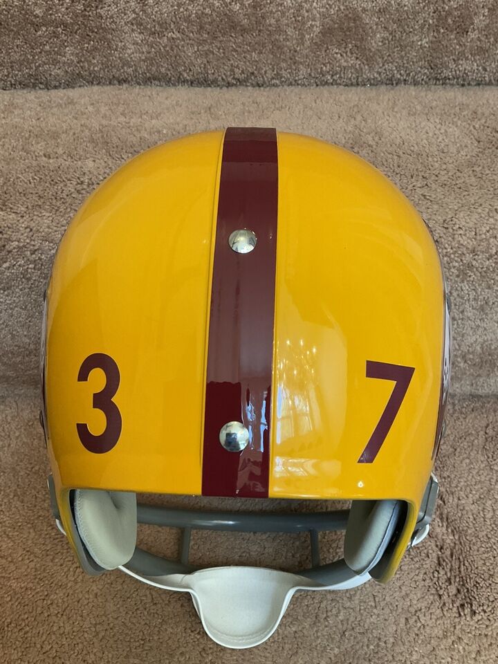 TK2 Style Football Helmet 1971 Washington Redskins Pat Fischer Lombardi R Style  WESTBROOKSPORTSCARDS