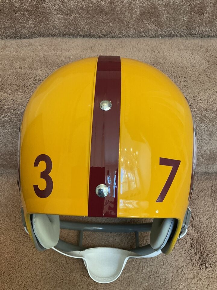 TK2 Style Football Helmet 1971 Washington Redskins Pat Fischer Lombardi R Style  WESTBROOKSPORTSCARDS   