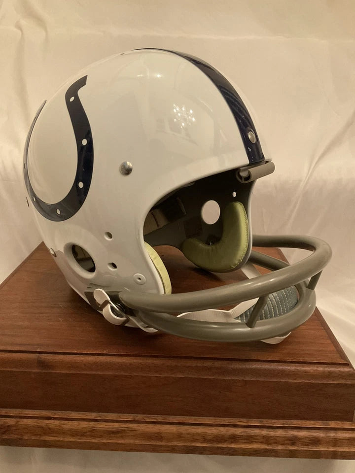 Lenny Moore Autographed Riddell TK2 Baltimore Colts Football Helmet W/ Box WESTBROOKSPORTSCARDS