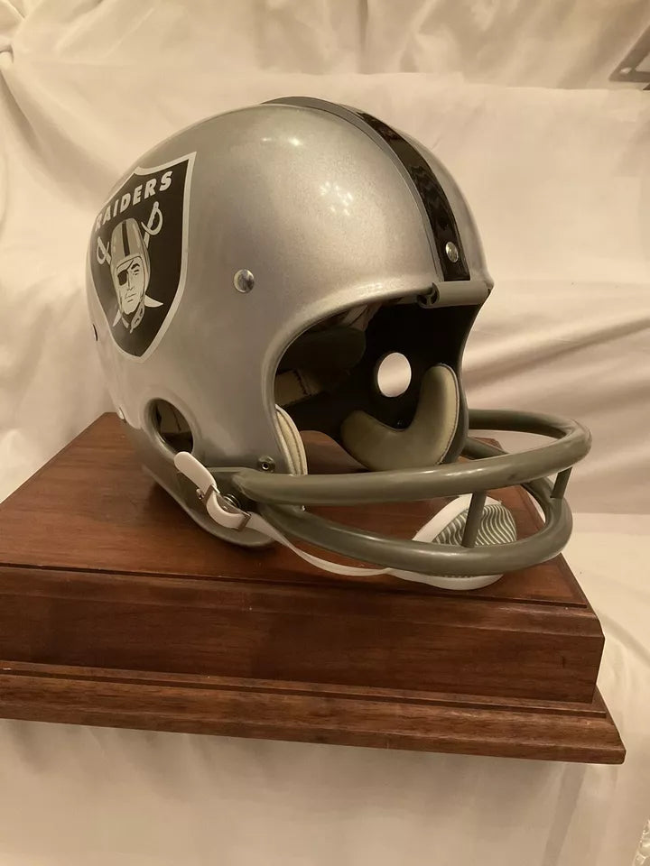 Oakland Raiders RK Vintage 1968 Style Football Helmet George Blanda  WESTBROOKSPORTSCARDS