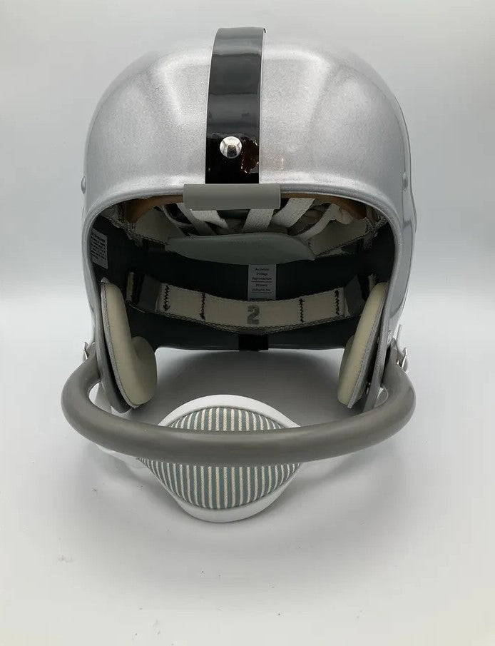 RK Vintage Style Oakland Raiders Football Helmet- Fred Biletnikoff Sports Mem, Cards & Fan Shop:Game Used Memorabilia:Football-NFL:Helmet WESTBROOKSPORTSCARDS   