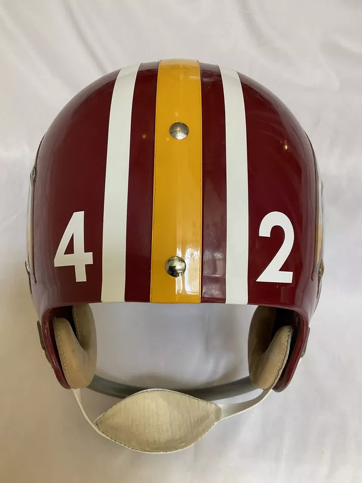 Vintage Riddell Kra-Lite Football Helmet 1973 Washington Redskins Charley Taylor  WESTBROOKSPORTSCARDS