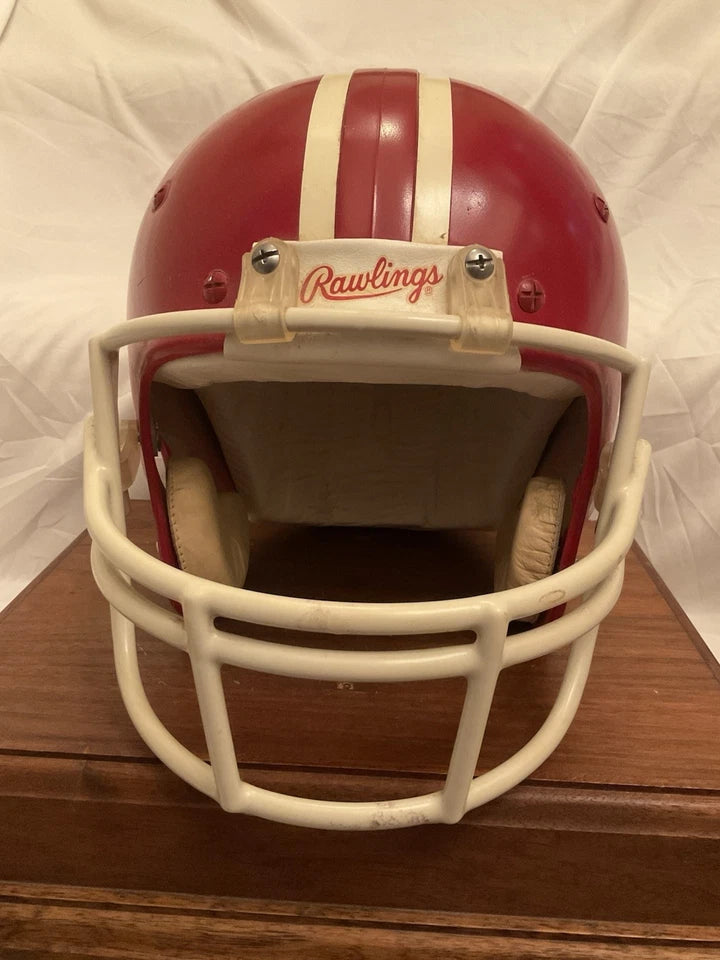 Houston Cougars Rawlings HND-9 Football Helmet Schutt Red Dot OPO-DW Rare WESTBROOKSPORTSCARDS