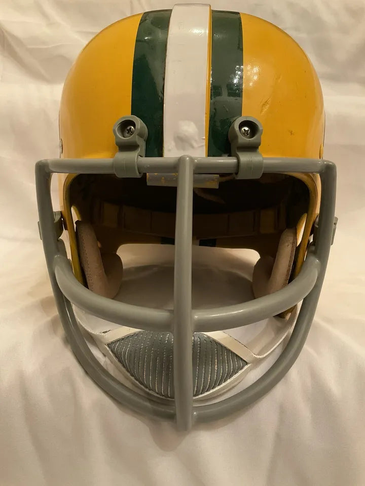 Vintage Riddell Kra-Lite RK2 Suspension Football Helmet Green Bay Packers Sports Mem, Cards & Fan Shop:Fan Apparel & Souvenirs:Football-NFL Riddell