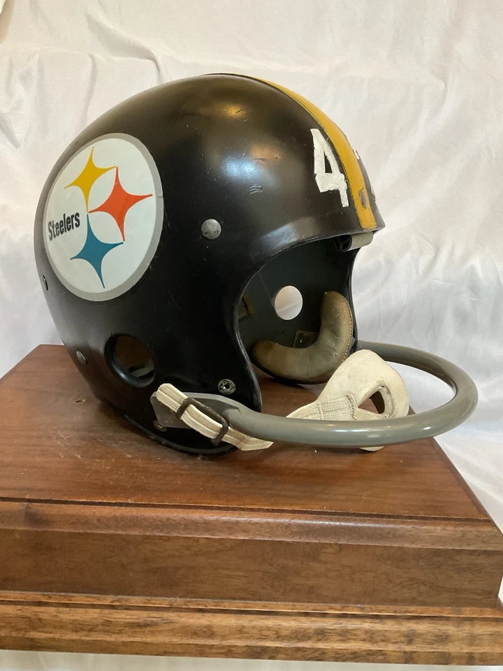 Vintage Riddell 1961 TK5 Kra-Lite Football Helmet Pittsburgh Steelers