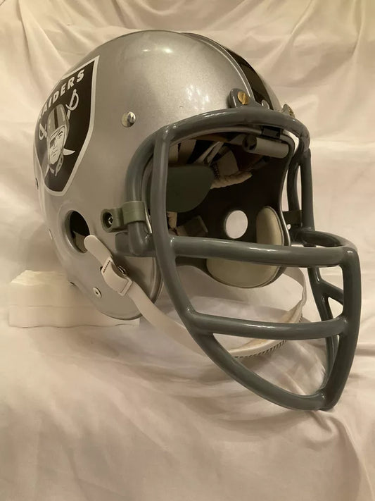 Vintage RK2 Style Football Helmet Oakland Raiders Ben Davidson  WESTBROOKSPORTSCARDS