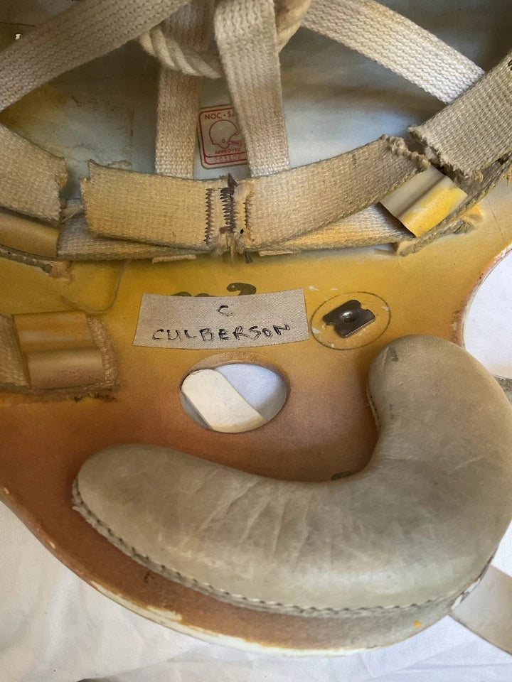 Vintage 1970s Riddell Kra-Lite TK2 Game Used Tennessee Football Helmet WESTBROOKSPORTSCARDS
