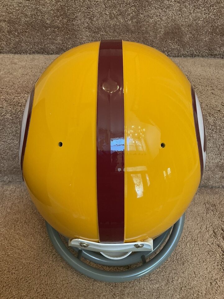 TK2 Style Football Helmet 1971 Washington Redskins Pat Fischer Lombardi R Style WESTBROOKSPORTSCARDS