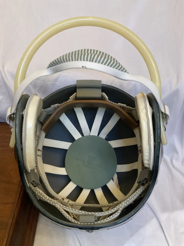 Original Riddell 1960s Chicago Bears Kra-Lite TK2 Game Football Helmet RARE WESTBROOKSPORTSCARDS