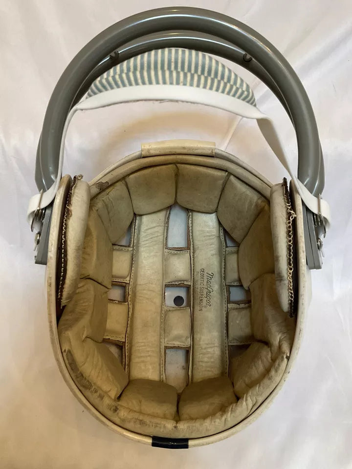 Vintage 1960s MacGregor Football Helmet Custom Baltimore Colts Tom Matte  WESTBROOKSPORTSCARDS
