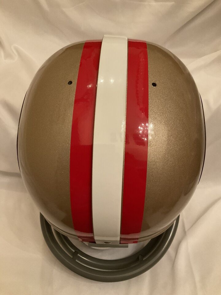 RK Vintage Style San Fransisco 49ers Custom Football Helmet John Brodie  WESTBROOKSPORTSCARDS
