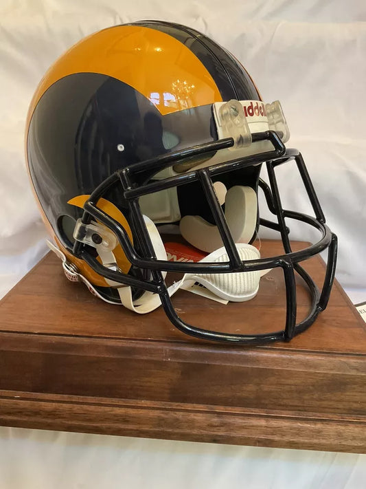 RIddell VSR-1 Football Helmet Officially Licensed Los Angeles Rams Dickerson  WESTBROOKSPORTSCARDS