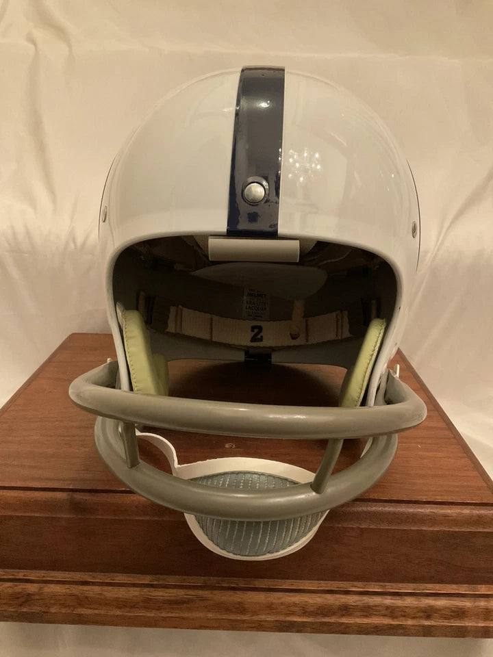 Lenny Moore Autographed Riddell TK2 Baltimore Colts Football Helmet W/ Box WESTBROOKSPORTSCARDS