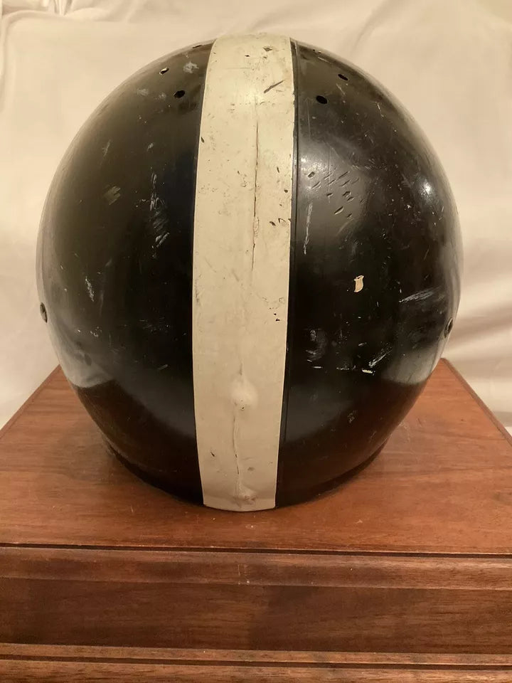 Vintage Marietta White Shell MP-30 Game Used Football Helmet X-Large 7 5/8 WESTBROOKSPORTSCARDS