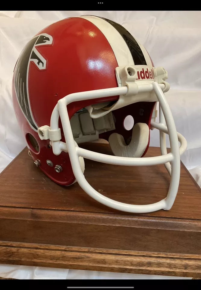 Vintage Riddell WD-1 Football Helmet Atlanta Falcons Bill Curry WESTBROOKSPORTSCARDS
