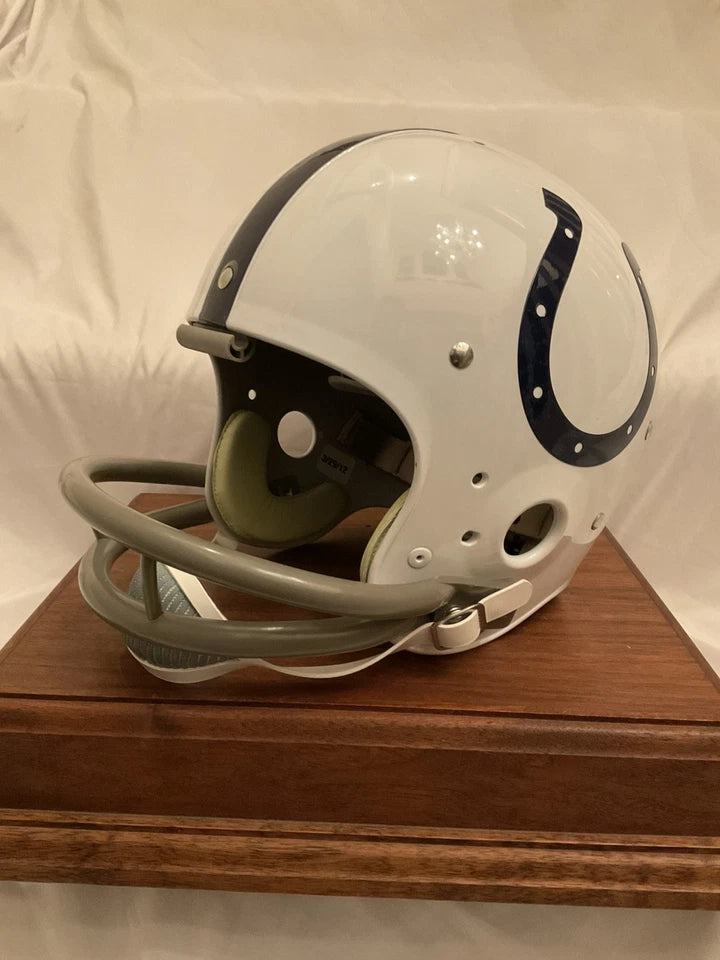 Lenny Moore Autographed Riddell TK2 Baltimore Colts Football Helmet W/ Box WESTBROOKSPORTSCARDS