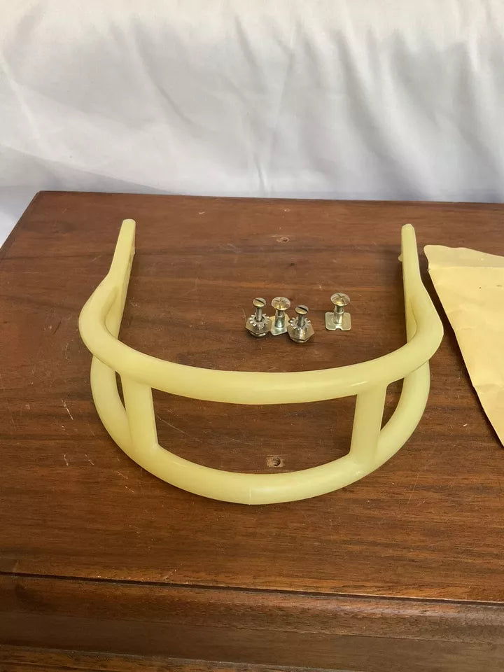 ORIGINAL Marietta Model 201 Large 2-Bar 1950-1960s Football Helmet Facemask NIP  WESTBROOKSPORTSCARDS