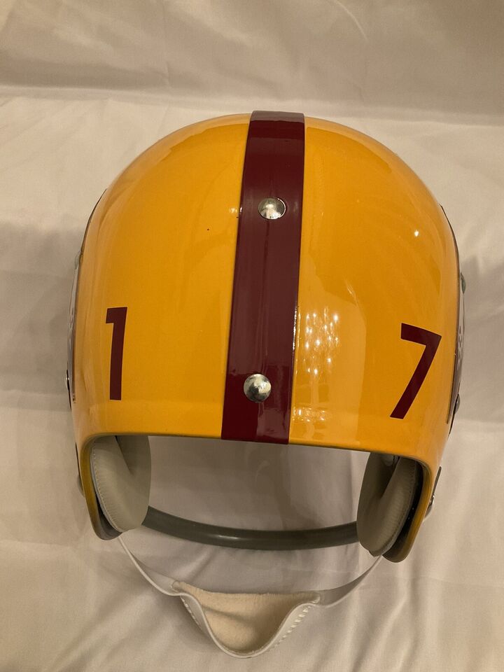 TK2 Style Football Helmet 1971 Washington Redskins Billy Kilmer Lombardi R Style  WESTBROOKSPORTSCARDS   