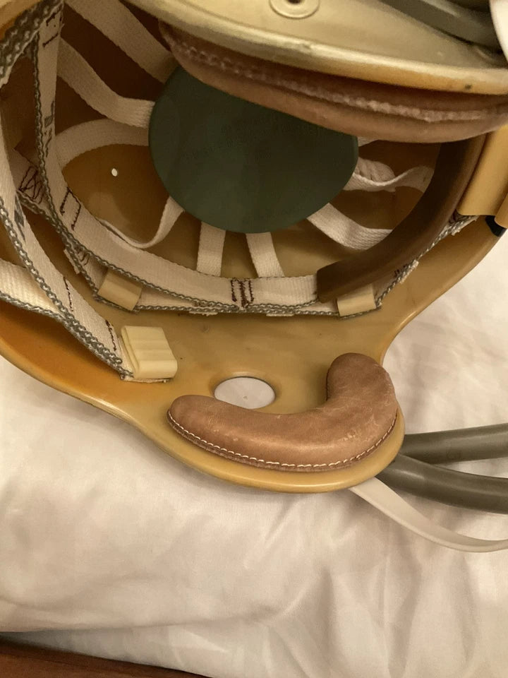 Original Riddell 1971 Detroit Lions Kra-Lite TK2 Game Football Helmet Rare WESTBROOKSPORTSCARDS