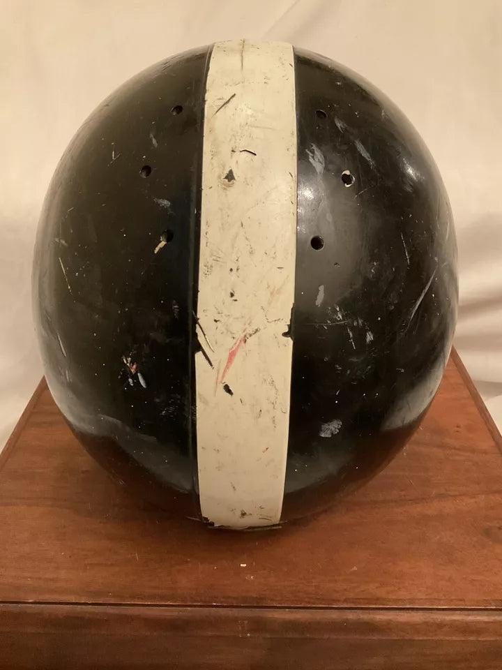 Vintage Marietta White Shell MP-30 Game Used Football Helmet X-Large 7 5/8 WESTBROOKSPORTSCARDS