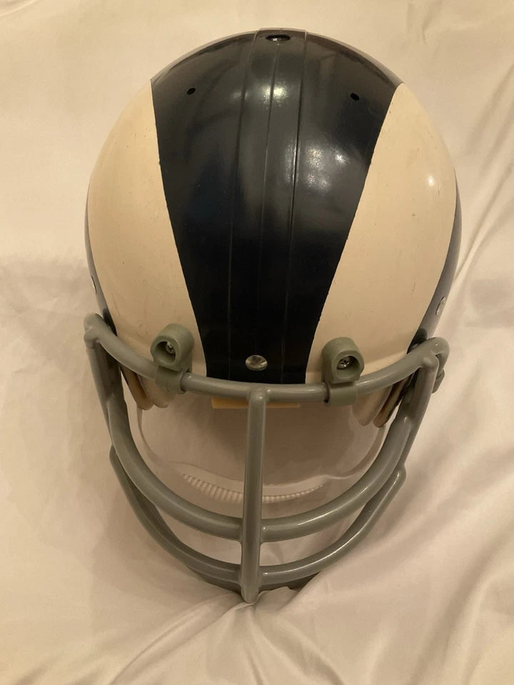 Los Angeles Rams Riddell Throwback TK Game Football Helmet 1971 Painted Horns WESTBROOKSPORTSCARDS