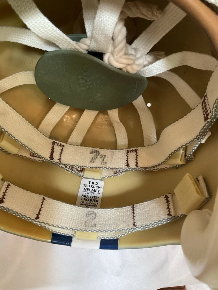 Original Vintage Riddell 1971 Dallas Cowboys Kra-Lite TK2 Game Football Helmet WESTBROOKSPORTSCARDS