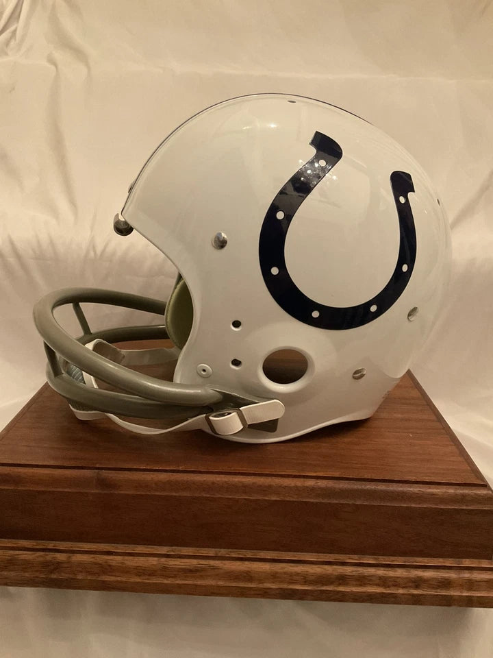 Lenny Moore Autographed Riddell TK2 Baltimore Colts Football Helmet W/ Box WESTBROOKSPORTSCARDS