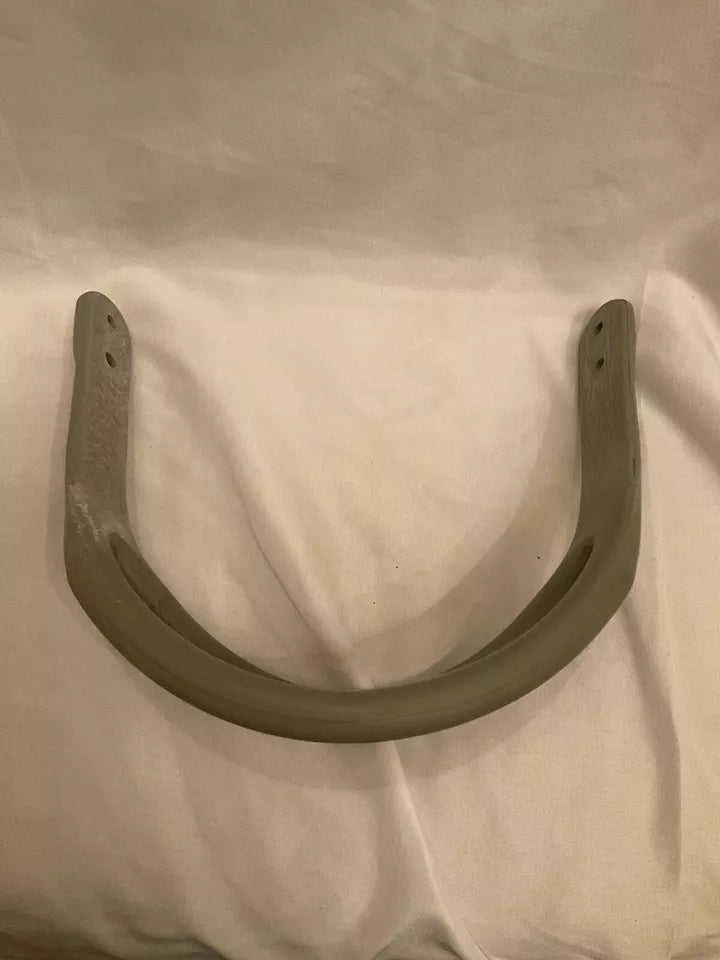 ORIGINAL Gray Rawlings 2-Bar 1960s Facemask Suspension Helmet Wilson RIDDell  WESTBROOKSPORTSCARDS