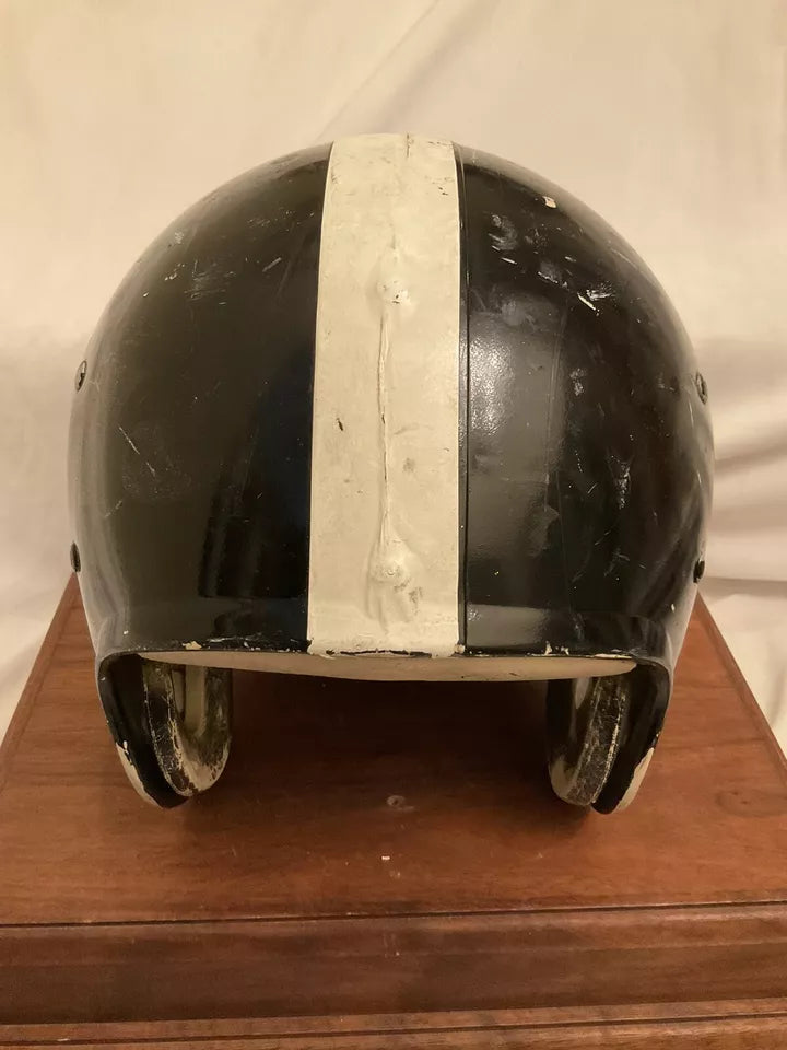 Vintage Marietta White Shell MP-30 Game Used Football Helmet X-Large 7 5/8 WESTBROOKSPORTSCARDS