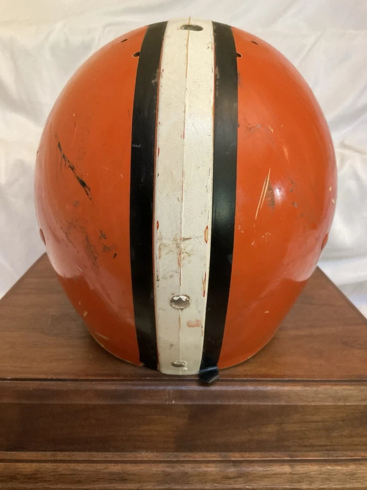 1969 Anderson University Ravens Indiana Game Used Suspension Football Helmet WESTBROOKSPORTSCARDS