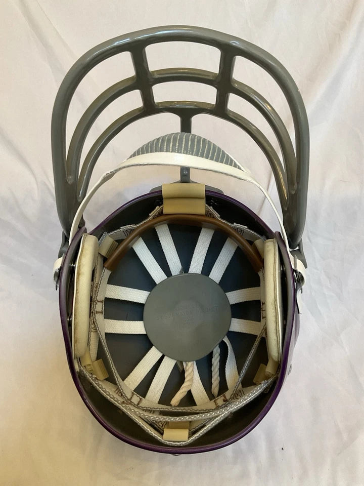 Minnesota Vikings Purple People Eaters Autographed Football Helmet With Turf WESTBROOKSPORTSCARDS