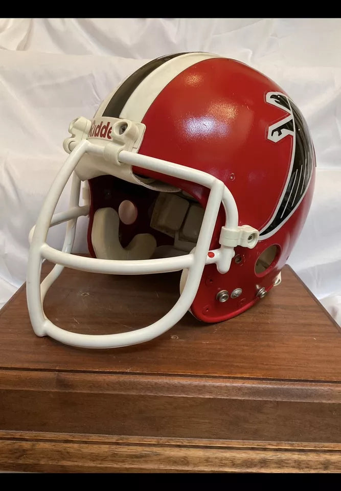 Vintage Riddell WD-1 Football Helmet Atlanta Falcons Bill Curry WESTBROOKSPORTSCARDS