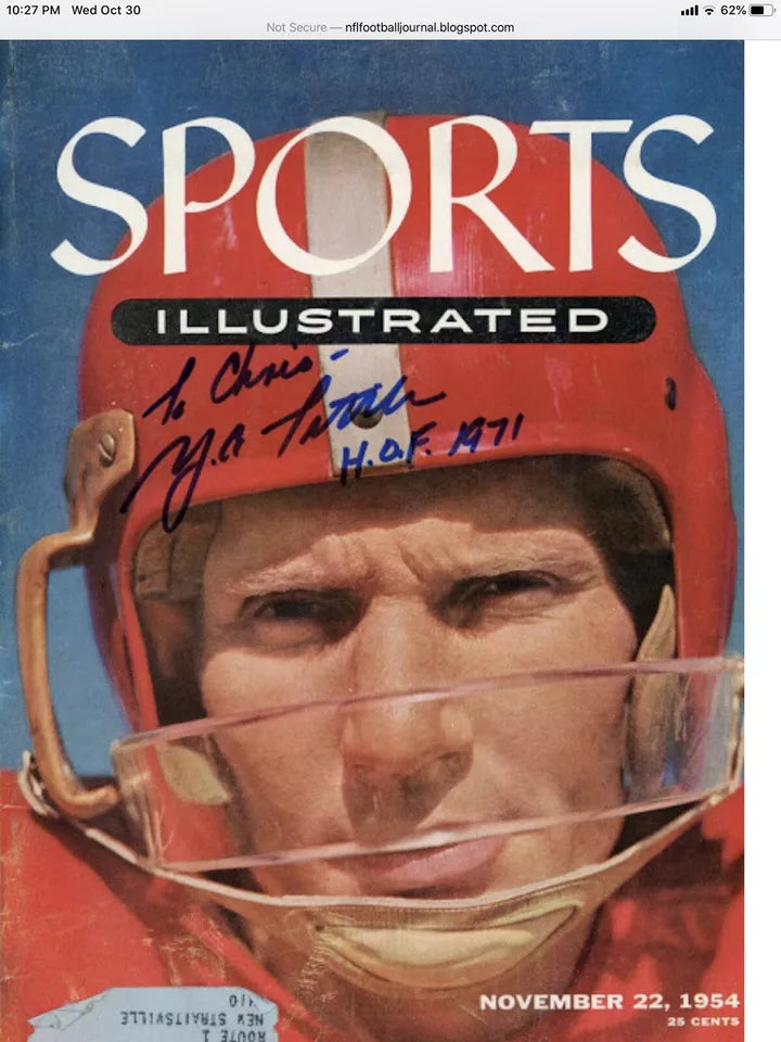 RT Style Custom Football Helmet 1954 San Francisco 49ers Y.A. Tittle  WESTBROOKSPORTSCARDS