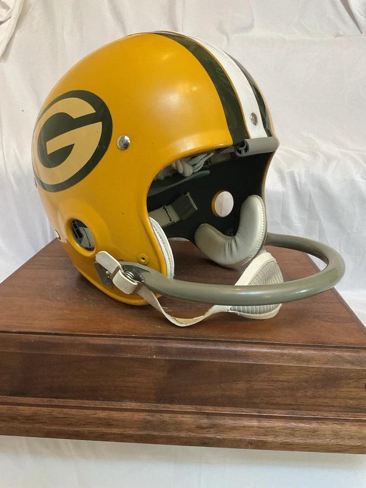 Vintage Riddell Kra-Lite TK2 Football Helmet Green Bay Packers Max McGee WESTBROOKSPORTSCARDS