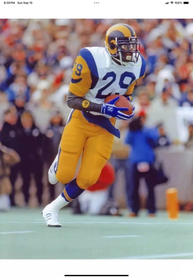 RIddell VSR-1 Football Helmet Officially Licensed Los Angeles Rams Dickerson  WESTBROOKSPORTSCARDS