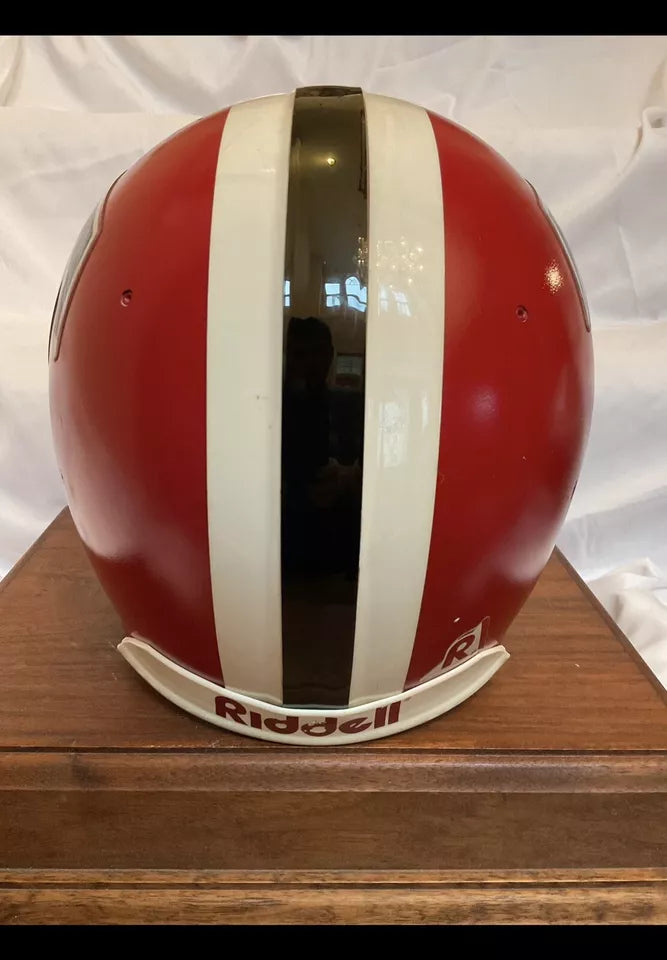 Vintage Riddell WD-1 Football Helmet Atlanta Falcons Bill Curry WESTBROOKSPORTSCARDS