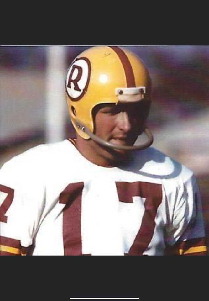 TK2 Style Football Helmet 1971 Washington Redskins Billy Kilmer Lombardi R Style  WESTBROOKSPORTSCARDS   