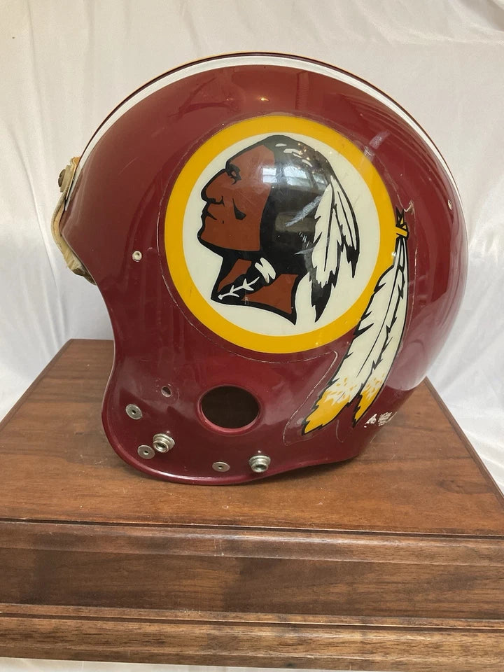 Washington Redskins Game Used Riddell WD-1 Football Helmet Rare XL Size 7 3/4 WESTBROOKSPORTSCARDS