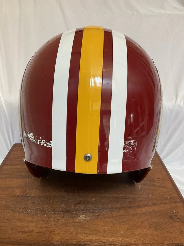 Washington Redskins Game Used Riddell WD-1 Football Helmet Rare XL Size 7 3/4 WESTBROOKSPORTSCARDS
