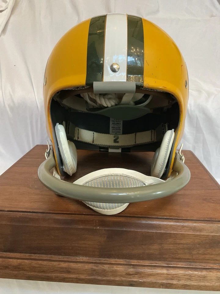 Vintage Riddell Kra-Lite TK2 Football Helmet Green Bay Packers Max McGee WESTBROOKSPORTSCARDS