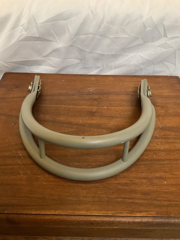 Original 2-bar 1973 RIDDell BD-9 Suspension Football Helmet Facemask & Hardware WESTBROOKSPORTSCARDS
