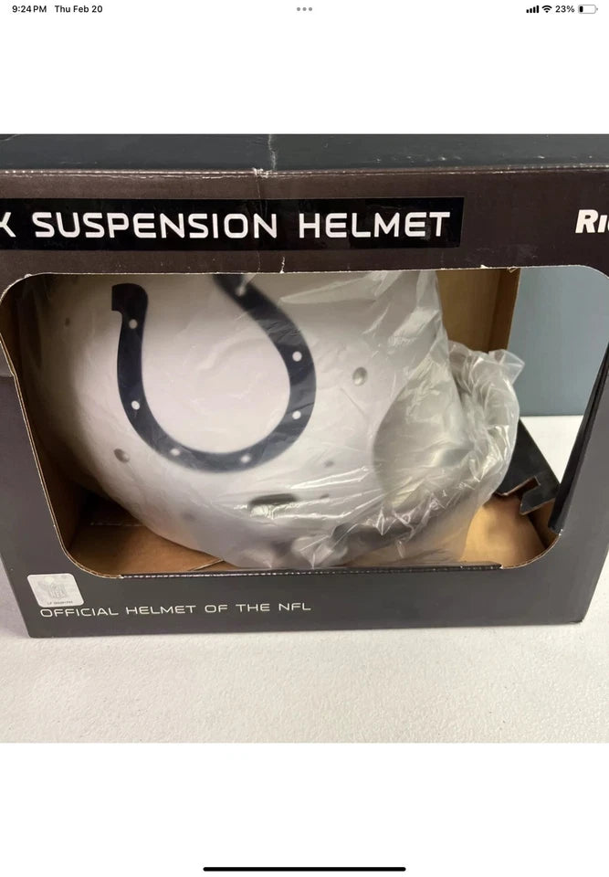 Lenny Moore Autographed Riddell TK2 Baltimore Colts Football Helmet W/ Box WESTBROOKSPORTSCARDS