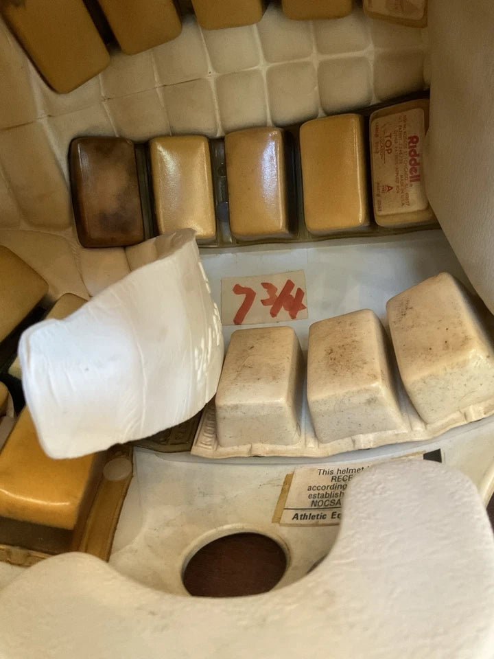 1985 Vintage Riddell WD1 Football Helmet- Custom Dallas Cowboys Size 7 3/4 WESTBROOKSPORTSCARDS