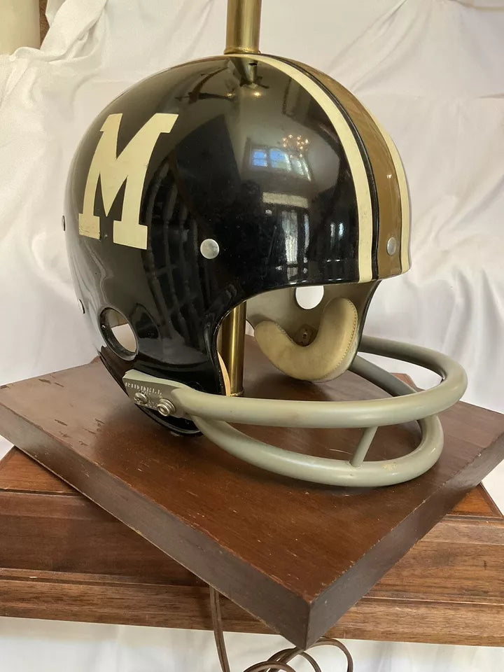 Vintage Original Riddell 1972 Missouri Tigers Kra-Lite Football Helmet Lamp RARE WESTBROOKSPORTSCARDS