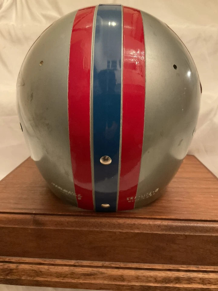 Original Riddell 1970 Houston Oilers Kra-Lite TK2 Game Football Helmet WESTBROOKSPORTSCARDS