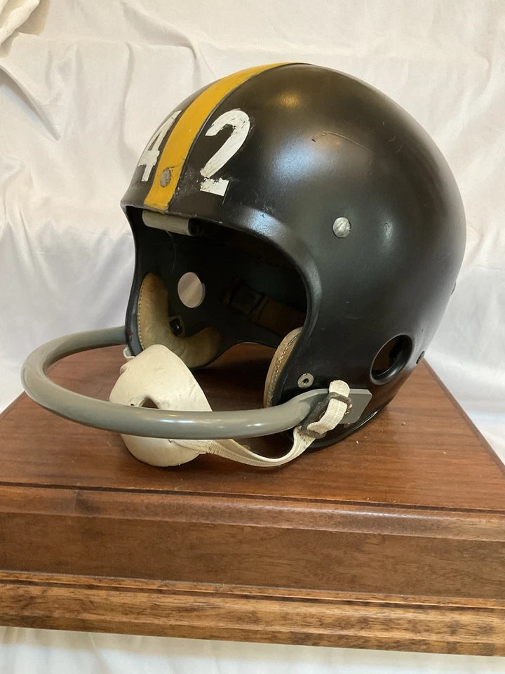 Vintage Riddell 1961 TK5 Kra-Lite Football Helmet Pittsburgh Steelers