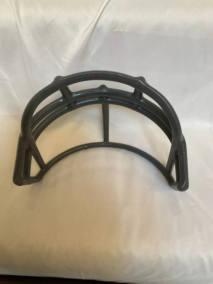 Vintage Riddell 1980s NOPO Football Helmet Dark Gray 3-Dot Facemask USFL WESTBROOKSPORTSCARDS