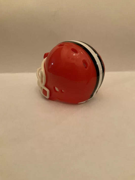 Cleveland Browns Custom Riddell Throwback Pocket Pro Helmet White Mask  WESTBROOKSPORTSCARDS