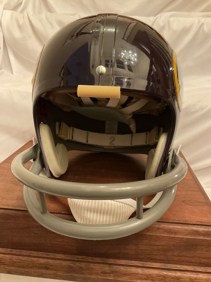 Minnesota Vikings TK2 Style Suspension Football Helmet Paul Krause WESTBROOKSPORTSCARDS